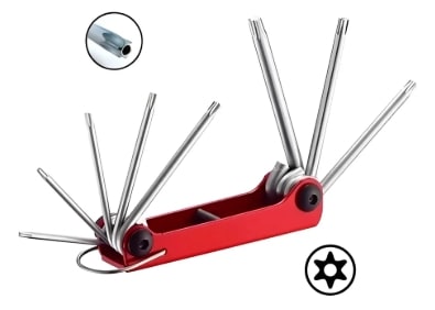 Juego De Llaves Torx Perforadas T9h - T40h 8 Piezas3