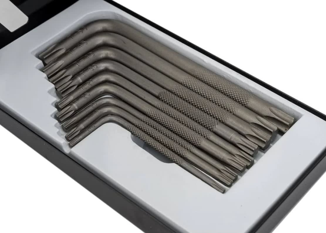 Juego De Llaves Torx 9 Piezas. T10 - T50 (5091)2