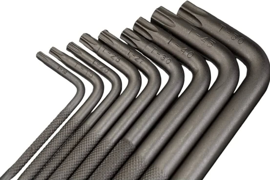 Juego De Llaves Torx 9 Piezas. T10 - T50 (5091)3