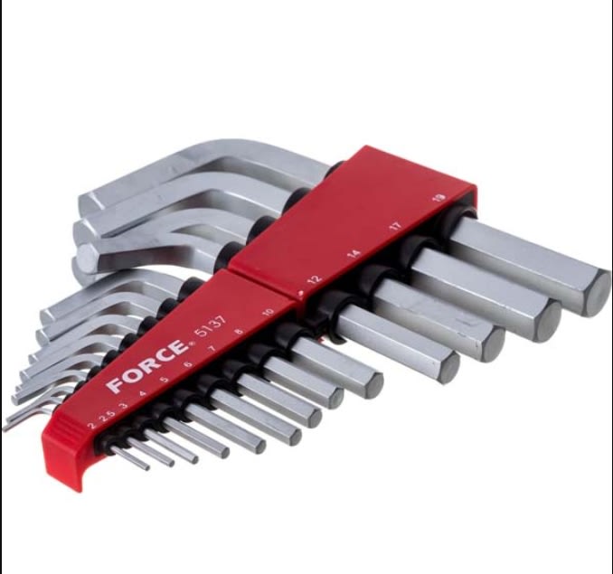 Juego De Llaves Allen 2.0-19mm. 13 Piezas (5137)5