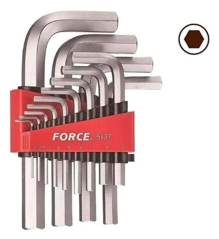 Juego De Llaves Allen 2.0-19mm. 13 Piezas (5137)4