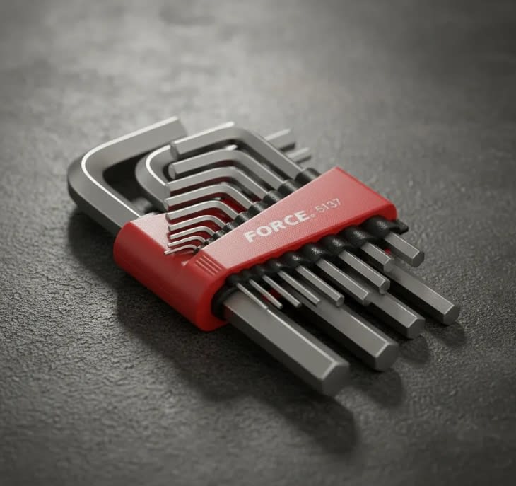 Juego De Llaves Allen 1/16 -3/4 , 13 Pzas. (5137s)3