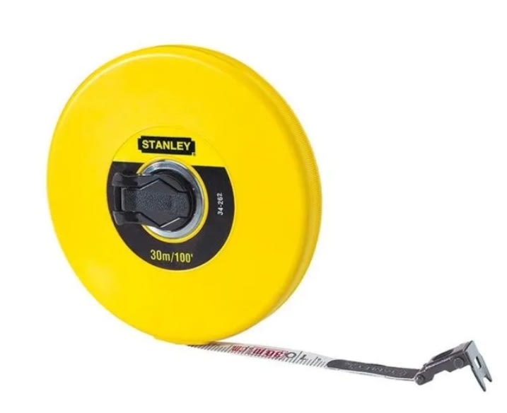 Huincha De Medir 30.0mts X 1/2 F/vidrio (34-262s)1