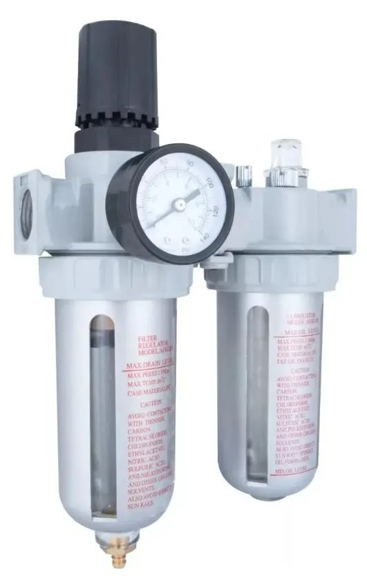 Filtro Compresor Aire Regulador Lubricador  1/4''3
