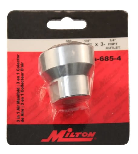Distribuidor De Aire 1/4'' 3 Salidas 1/4'' (S-685-4)6