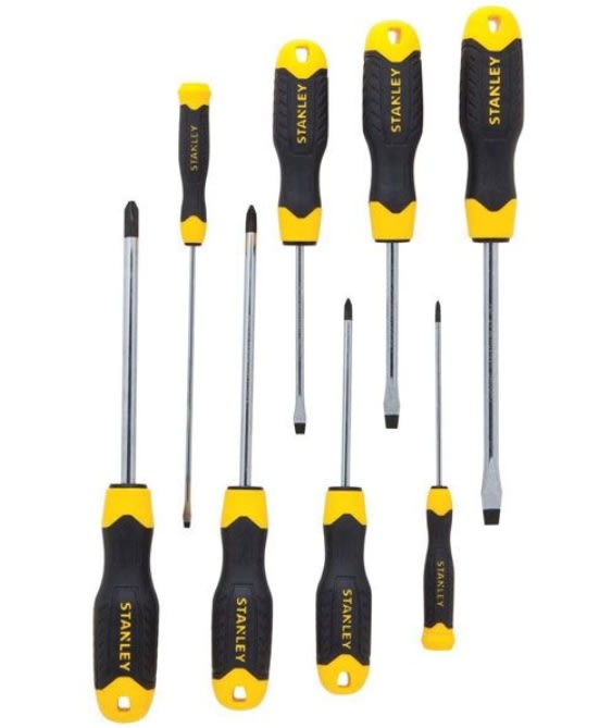 Juego De Destornilladores 8 Pzs Stanley Profesional -to2