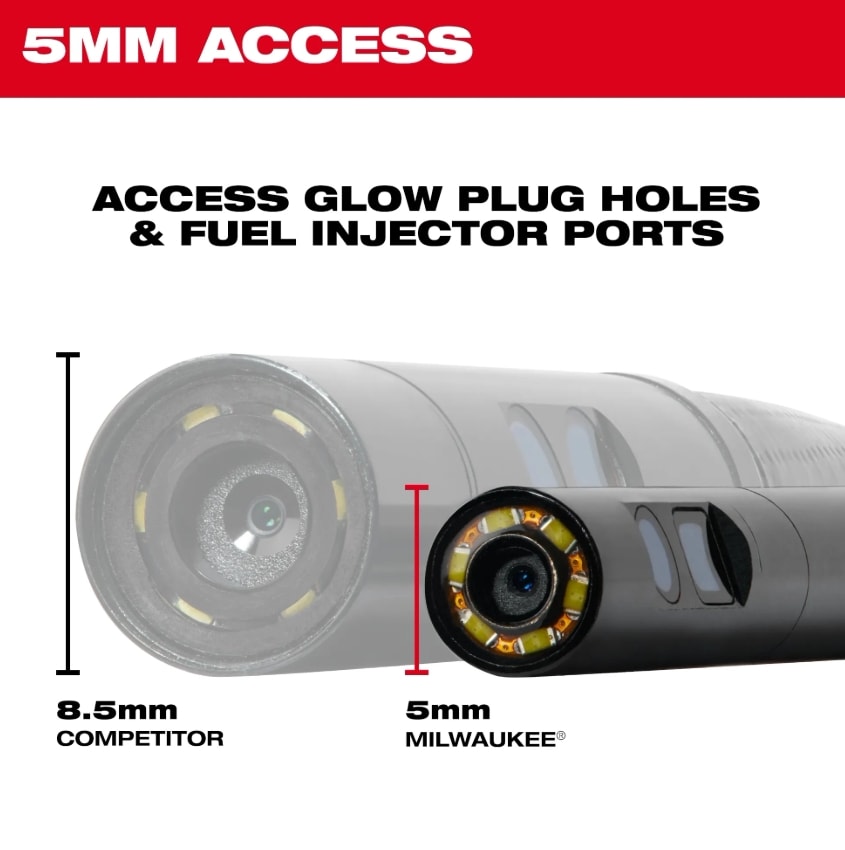 Boroscopio Cámara de Inspección Batería M12 (3150-20)6