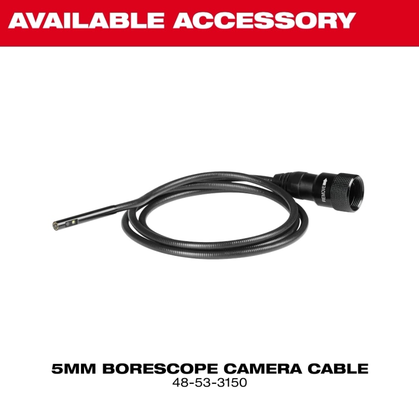 Boroscopio Cámara de Inspección Batería M12 (3150-20)4