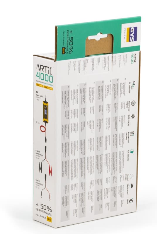 Cargador Baterias Artic 4000- Li -12v (029583)8