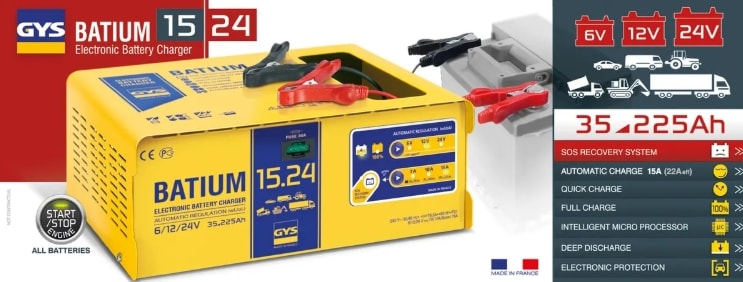 Cargador Baterias Automatico Batium 15.24 (024526)5