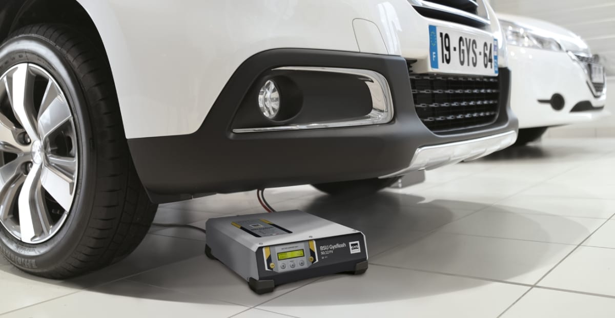 Cargador Baterias Gysflash 50.12 Hf Fv (026056) 8