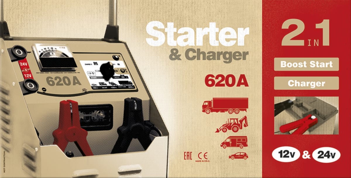 Cargador Partidor Baterias Neostart 620 12-24v (025288)2