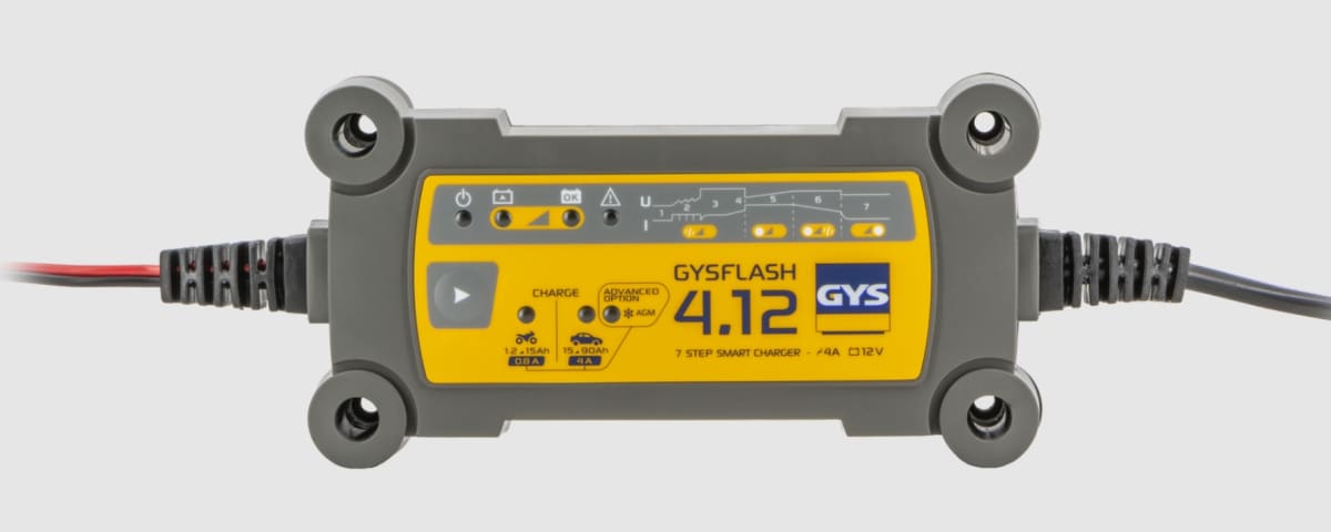 Cargador Baterias Gysflash 4.12 / 12v (029422)1