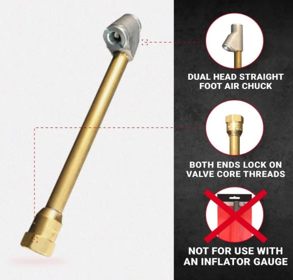 INFLADOR DOBLE CONEXION 1/4'' FNPT (690)5