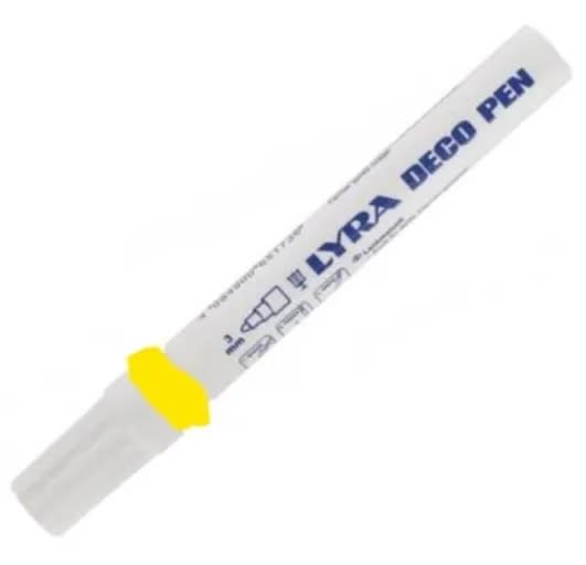 LAPIZ ROTULADOR DECO PEN AMARILLO (4040007)1