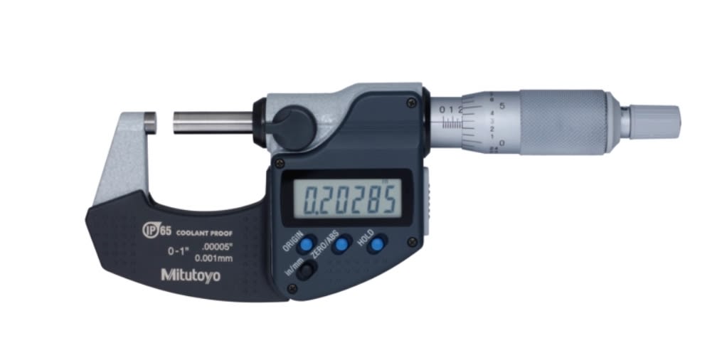 MICROMETRO EXTERIOR 0-25 MM/PLG. CON SALIDA DE DATOS (293-330) MITUTOYO1