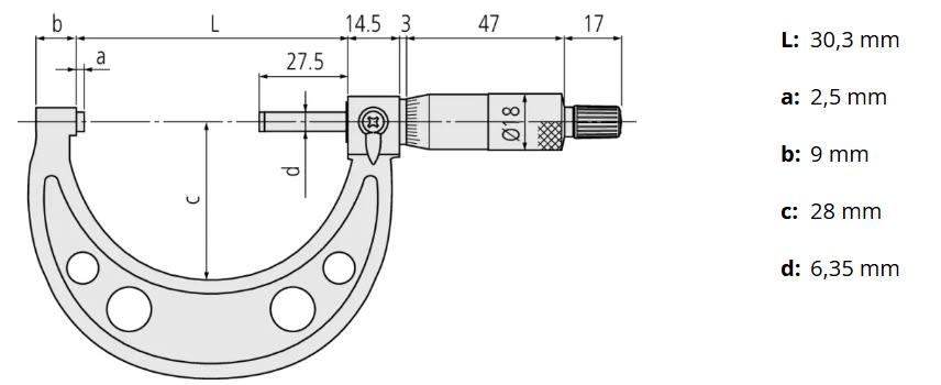 MICROMETRO EXTERIOR 0'' A 1'' (103-177)3