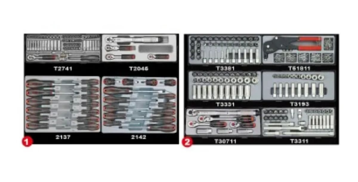 MUEBLE 8 GAVETAS CON 552 HERRAMIENTAS (10318-552)2