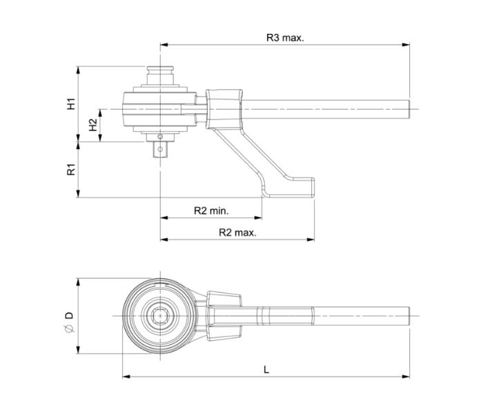 MULTIPLICADOR DE TORQUE RELACION 5:1 270 NM (17221)8