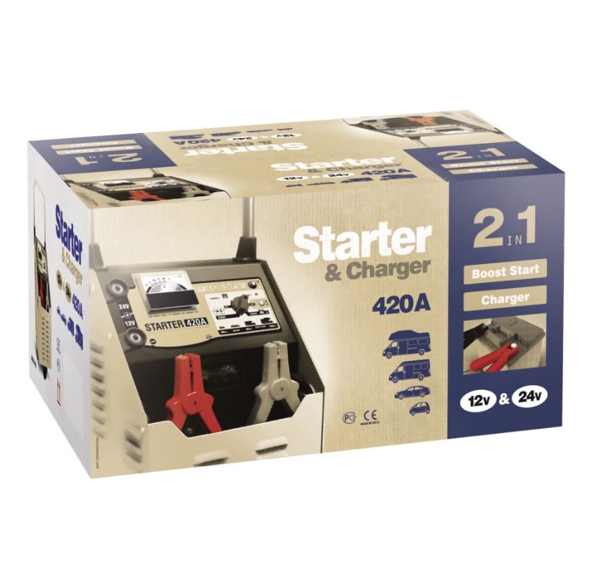 Cargador Partidor Baterias Neostart 420 12-24v (025295)3