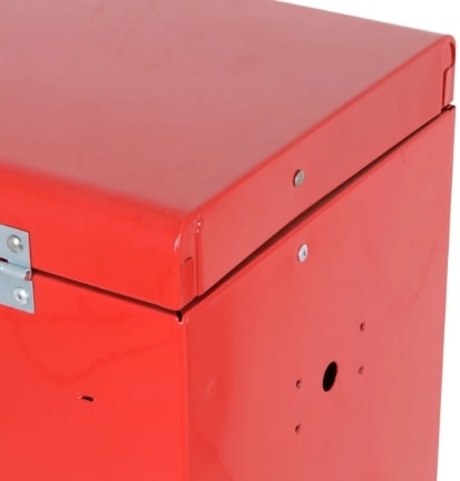 Caja para herramientas metálico, carro y Gabinete insertables de 8 Cajones.7