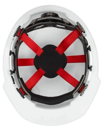 Casco De Seguridad Ala Frontal Blanco (48-73-1120)3
