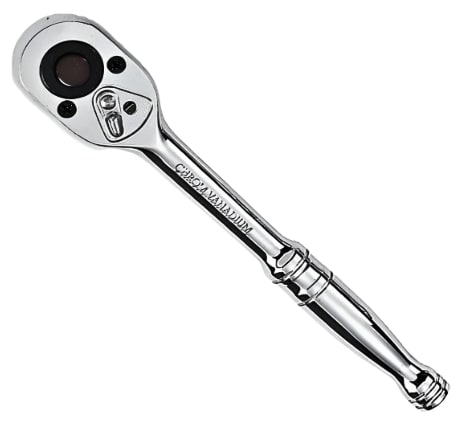 Chicharra 3/8'' Mango de metal 24 Dientes (80235)1