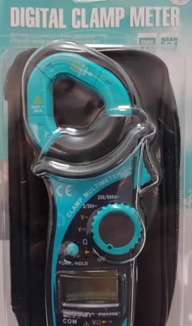 MULTITESTER/AMPERIMETRO MINI TENAZA (EM305)2