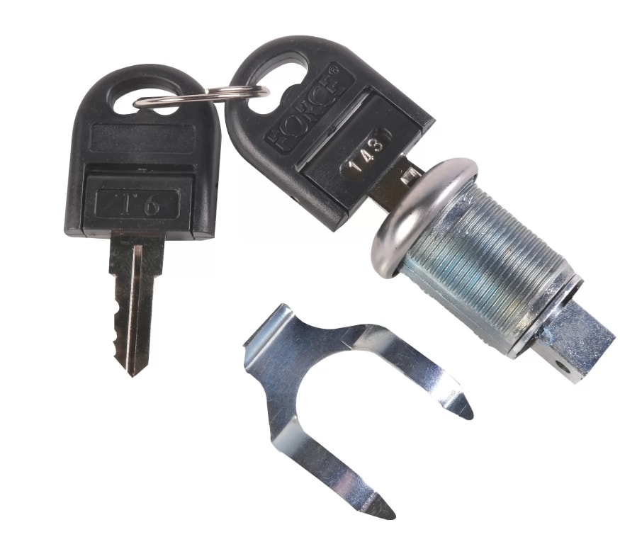 CILINDRO CON 2 LLAVES PARA CERRADURA DE CUALQUIER MUEBLE DE HERRAMIENTAS (170LK)1