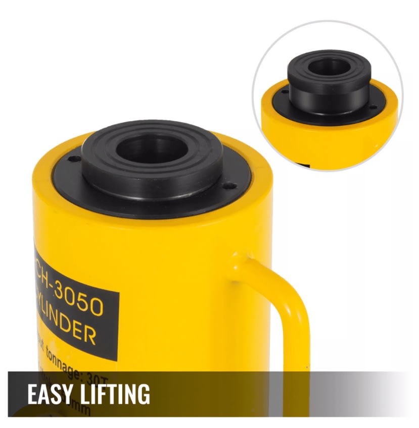 CILINDRO HIDRAULICO HUECO  DE 100T X 100MM DE CARRERA DOBLE EFECTO (HHYG-100100KS)3