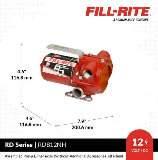BOMBA DE TRANSFERENCIA PORTATIL (RD812NH)5