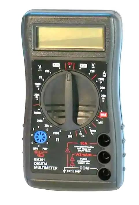 MULTITESTER DIGITAL 8 FUNCIONES (EM361)8