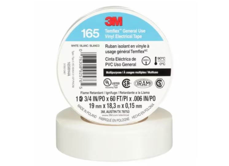 Cinta Aisladora 18.3m X 19mm (Temflex165)1