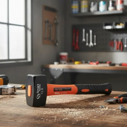 Combo Acero 3 Lb. Mango corto De Fibra7