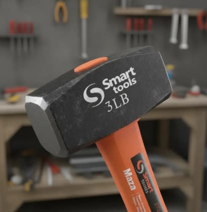 Combo Acero 3 Lb. Mango corto De Fibra6