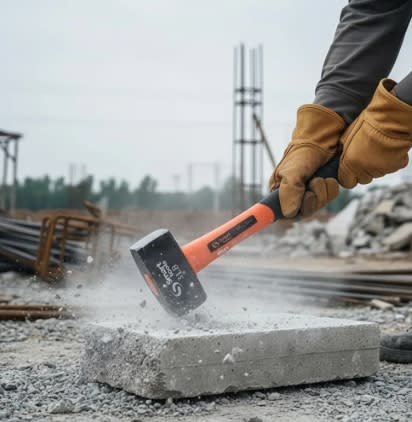 Combo Acero 4 Lbs. Mango Corto  Fibra Vidrio4