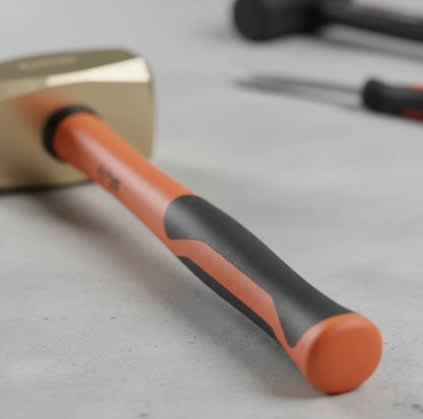 Combo Bronce 4 Lbs Mango Corto Fibra Vidrio (Antichispa)2