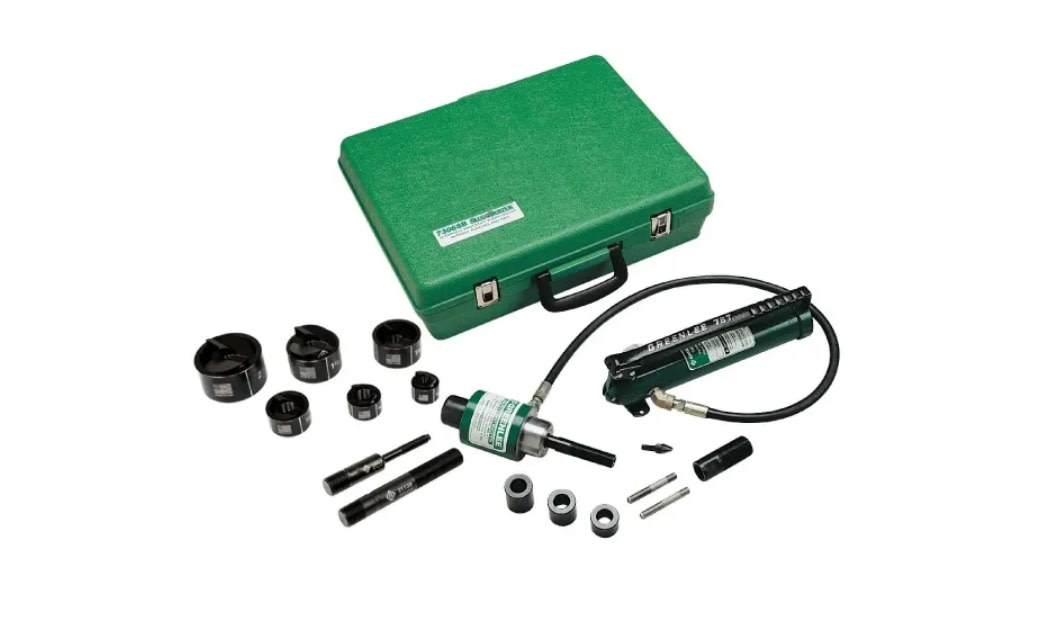 JUEGO SACABOCADOS HIDRAULICO 1/2'' - 2'' AC (7306)4