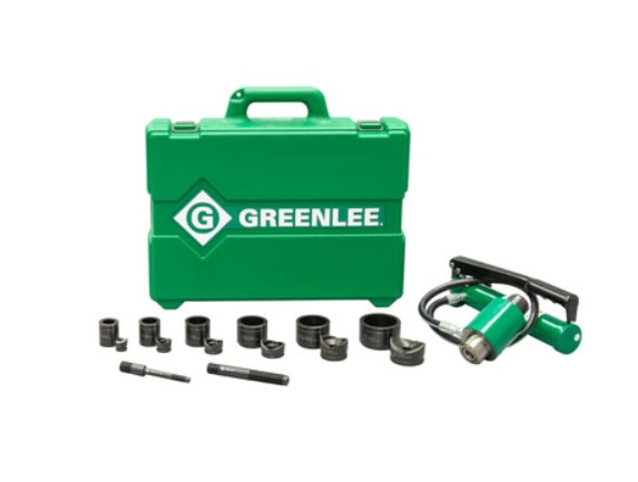 JUEGO SACABOCADOS HIDRAULICO 1/2'' - 2'' AC (7306)2