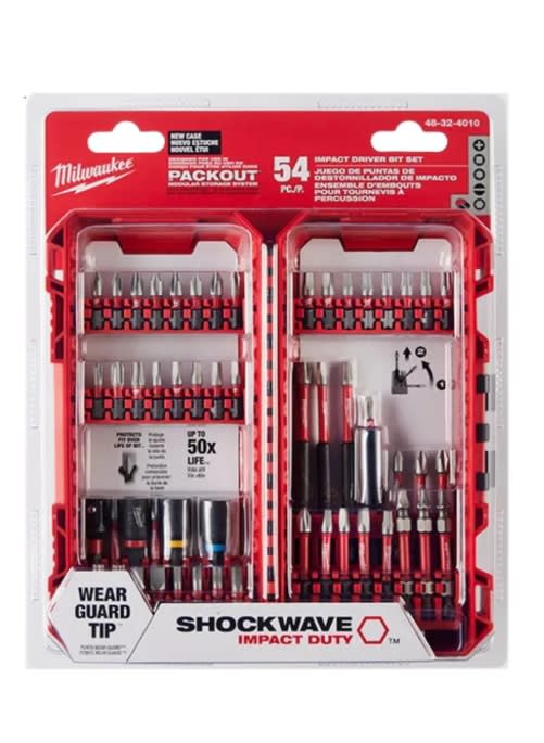 JUEGO DE PUNTAS ATORNILLADOR DE IMPACTO 54 PIEZAS CON ADAPTADOR (48-32-4010)2