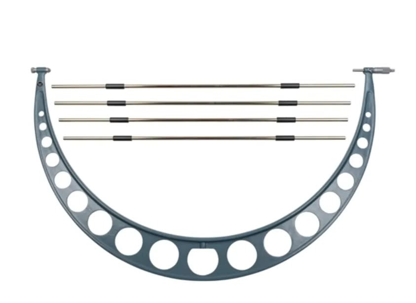 MICROMETRO EXTERIOR YUNQUES INTERCAMBIABLES  6'' - 12'' (104-138)1