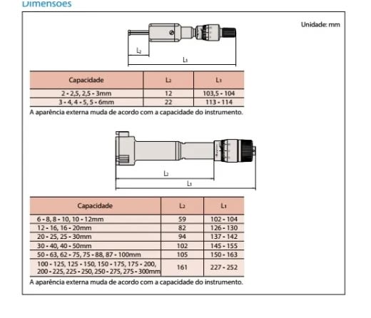 MICROMETRO INTERIOR  6-8 MM. PUNTA FIJA (368-161)2