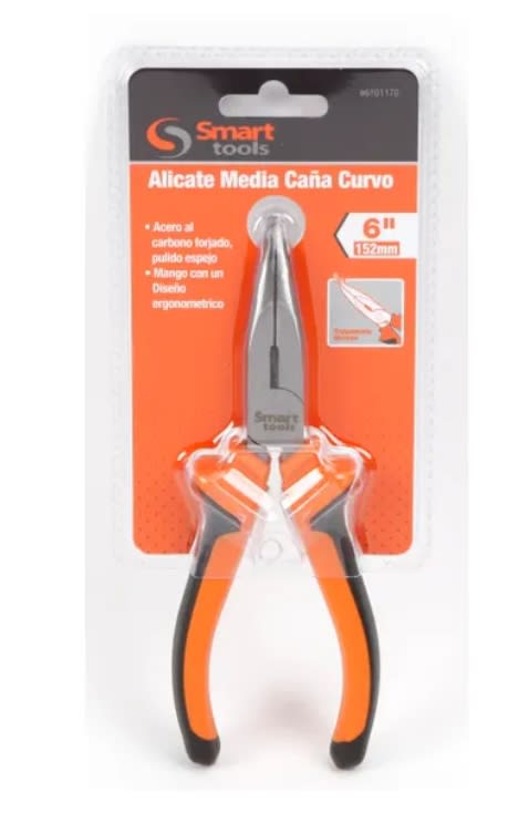 ALICATE MEDIA CAÑA CURVO DE 6''  MANGO BIMATERIAL (6101170)3