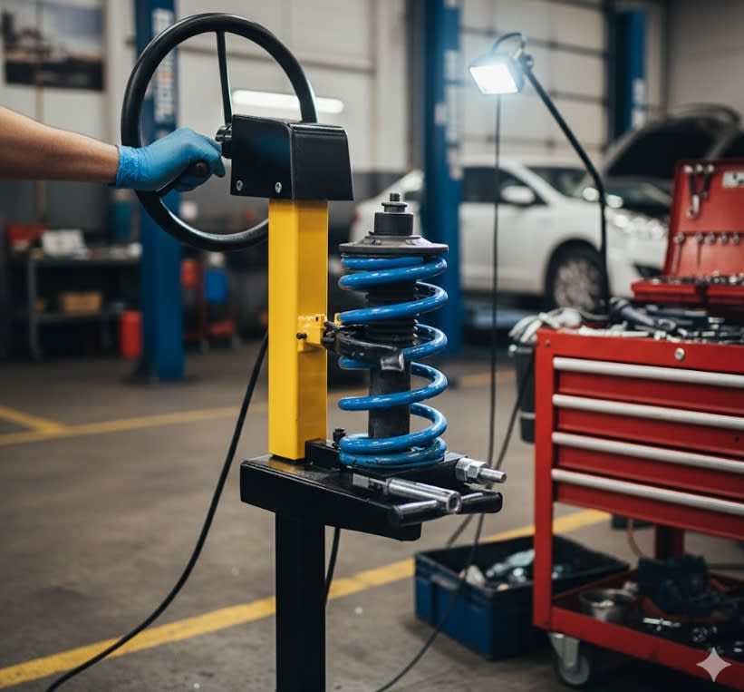 COMPRESOR RESORTES ESPIRAL DE MORDAZA CAPACIDAD DE 40 A 210MM. (T3403)3