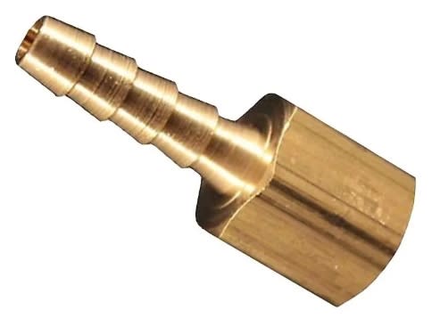 Conector Latón De Manguera 1/4'' H.h 1/4'' Npt (605)1