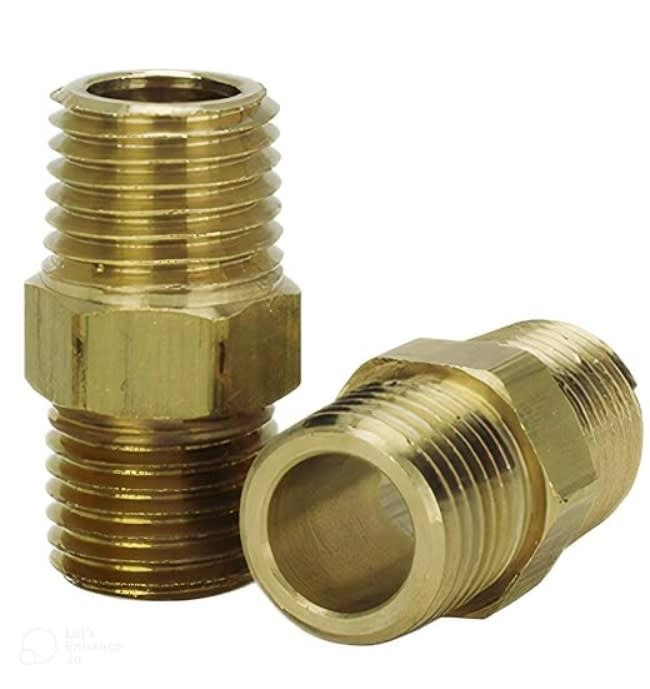 Conector De Latón Macho 1/4'' X 1/4'' Npt (646)3