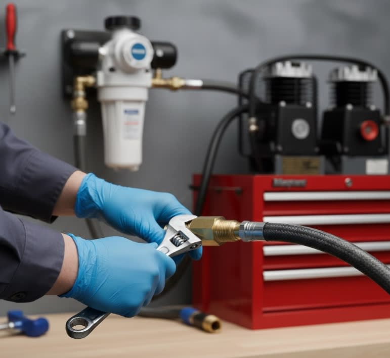 Conector De Latón Macho 3/8'' X 3/8'' Npt (647)4