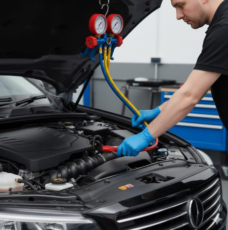 Conjunto P/repostar Aire Acondicionado Automotriz (9g4102)2