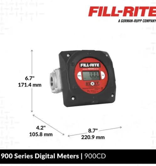 Medidor Digital De Flujo De Combustible (900cd)2
