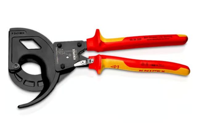 Cortador De Cable De Trinquet. 12'' 1000 V CORTE MAX 600MM (95 36 320)1